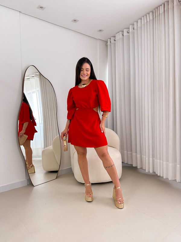 Macaquinho Valentina Vermelho