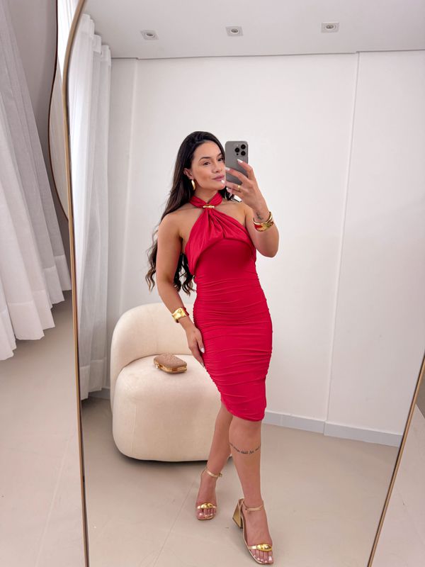 Vestido May Vermelho