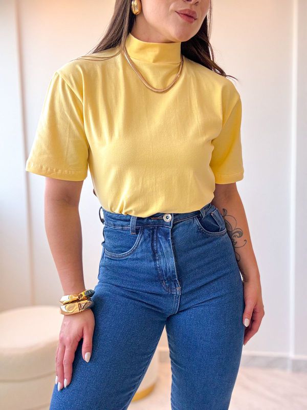 Camiseta Tanise Amarelo