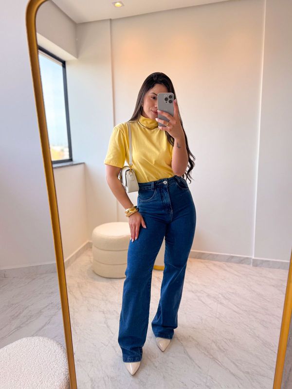 Camiseta Tanise Amarelo