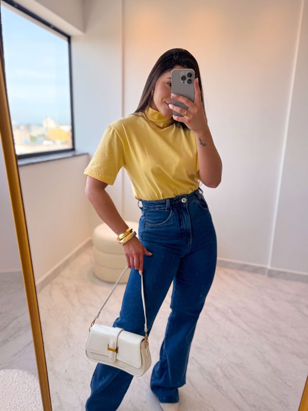 Camiseta Tanise Amarelo