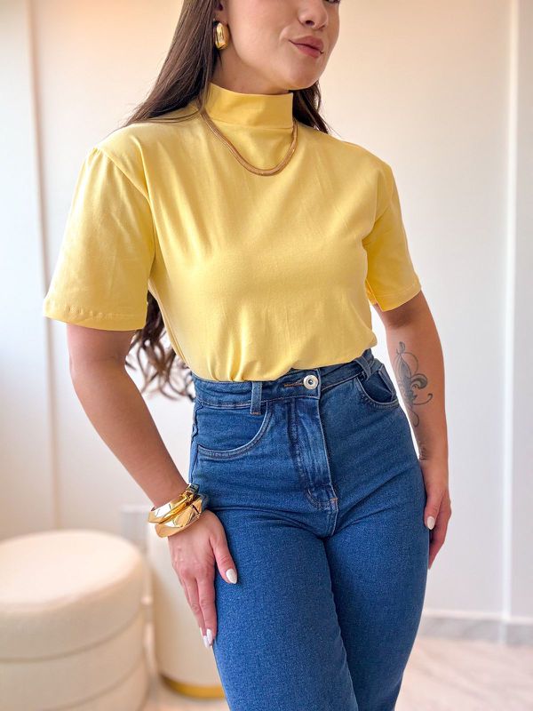Camiseta Tanise Amarelo