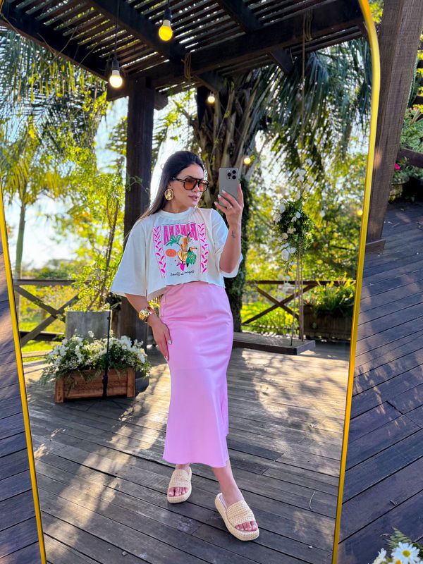 Cropped Yanca Off White