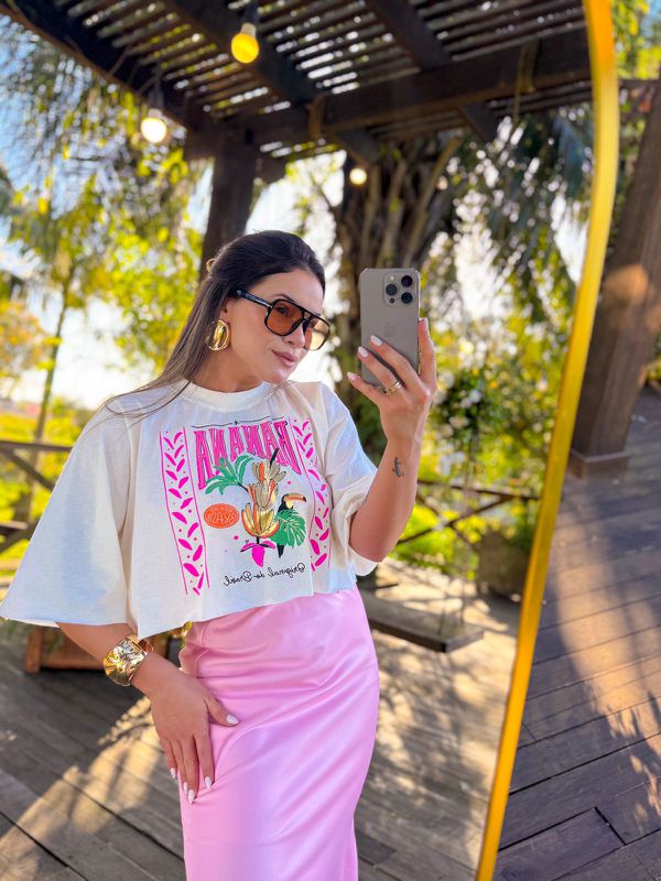 Cropped Yanca Off White