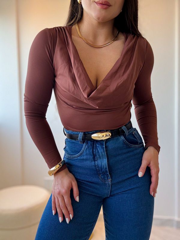 Body Nathália Marrom