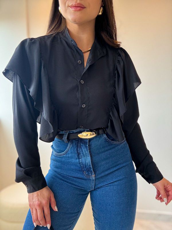Camisa Cléo Preto
