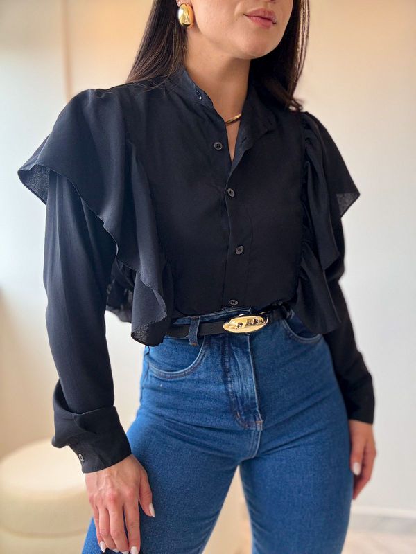 Camisa Cléo Preto