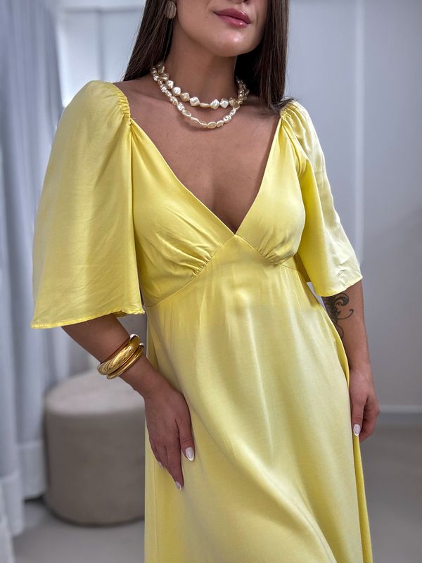 Vestido Yasmin Amarelo