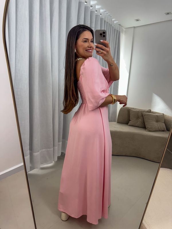 Vestido Yasmin Rosa