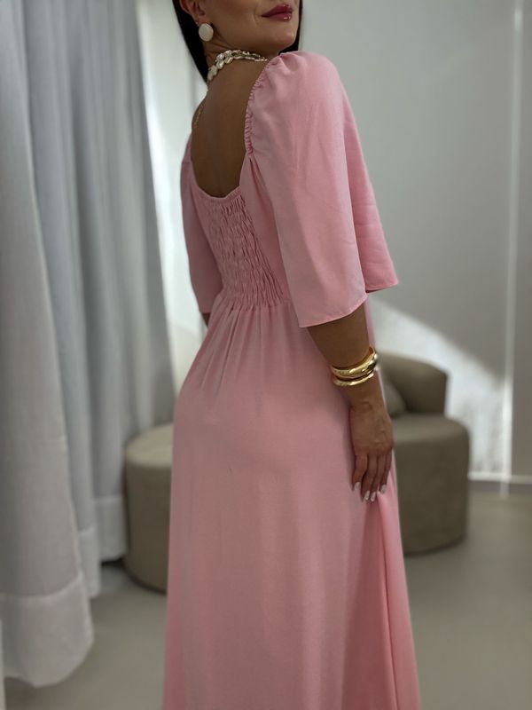 Vestido Yasmin Rosa