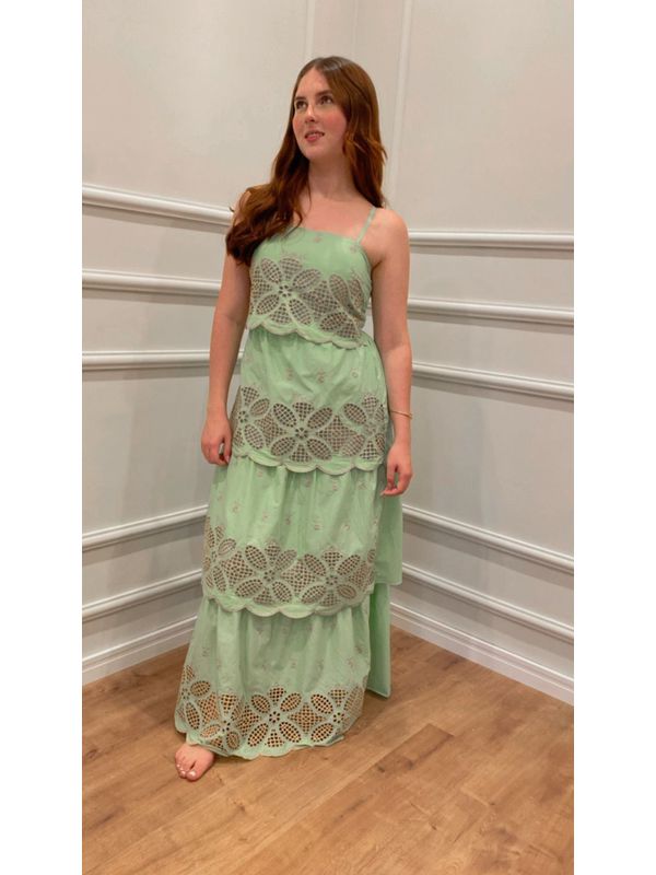 VESTIDO AMOR PERFEITO QUATRO MARIAS - VERDE - 0012... - SIMONE PETRI 