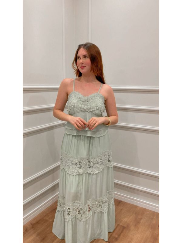 CONJUNTO DE SAIA AMENDOEIRA - VERDE - 0012890008 - SIMONE PETRI 