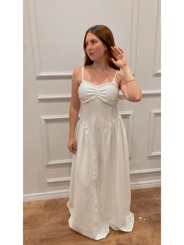 Vestido Videira Longo - OFF - 0012950004 - SIMONE PETRI 