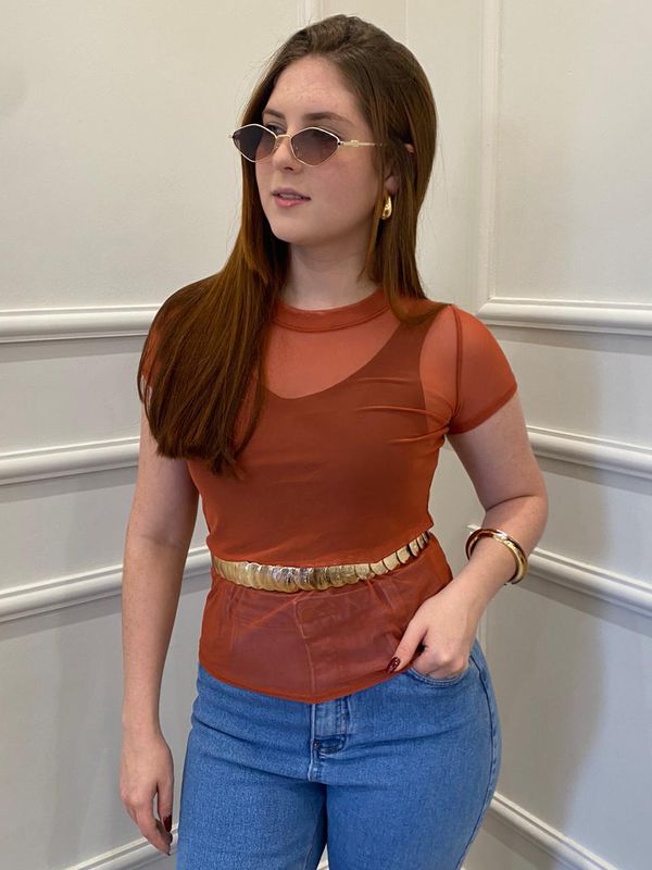 TULE 104 TERRA COTA - 0013090014 - SIMONE PETRI 