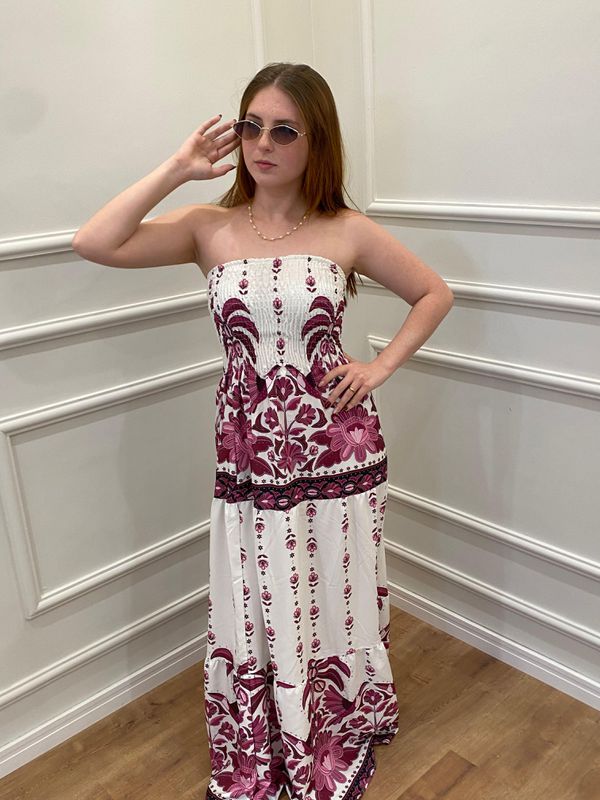 VESTIDO 101 LUREX ROSA - 0013060097 - SIMONE PETRI 