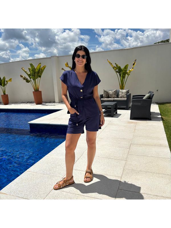 Conjunto Feminino Jasmin - Marinho