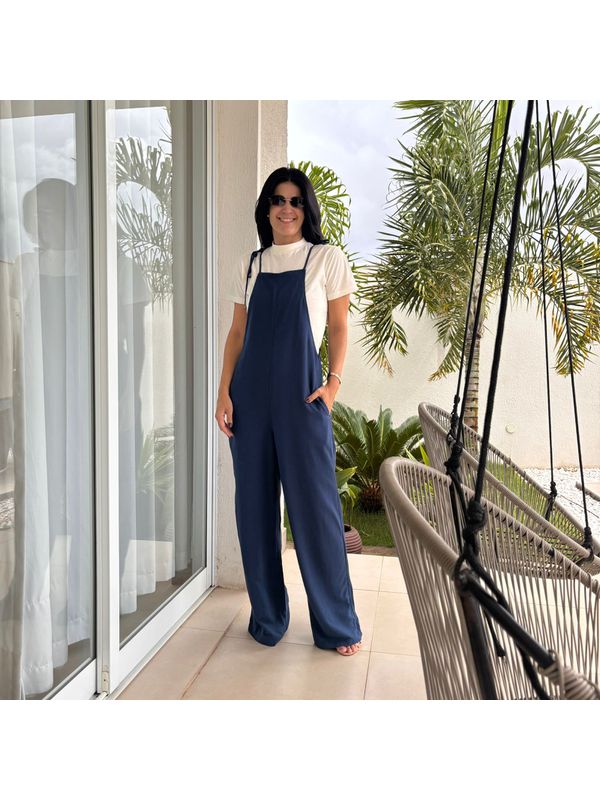 Jardineira Feminina Macacão