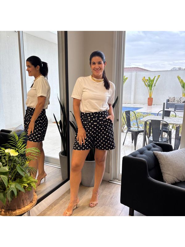 Shorts Feminino Jamille - Preto