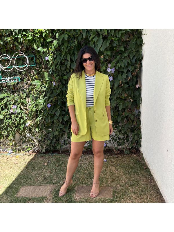 Shorts Feminino Span - Abacate