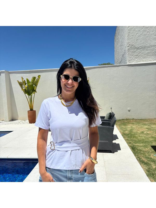 T-Shirt Feminina Classic - Branco