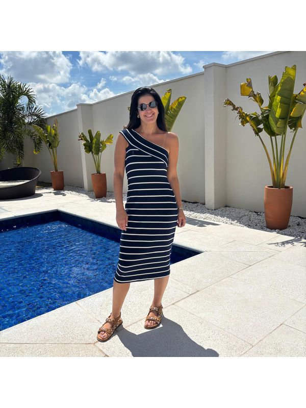 Vestido Feminino Dalia - Marinho