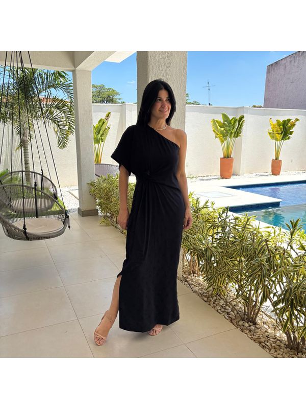 Vestido Feminino Longo - Preto