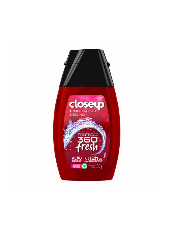 Gel Dental Closeup Liquifresh Hot Frasco 100g - 00... - Comprou Já