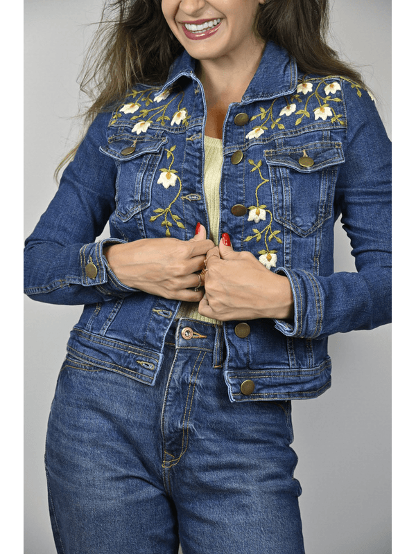 Jaqueta Jeans Azul Modelo Malta 