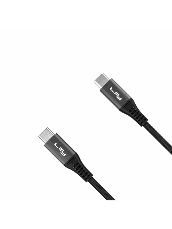 Cabo USB C para USB C 1,5m Preto Crc-301 - VIVO KEYD SHOP