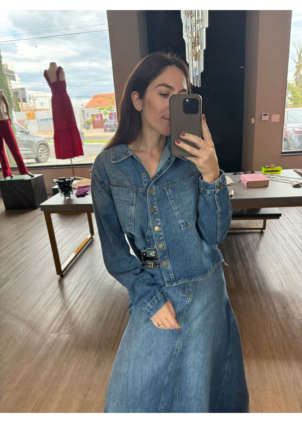 Camisa Luana Azul - NUMERODUE