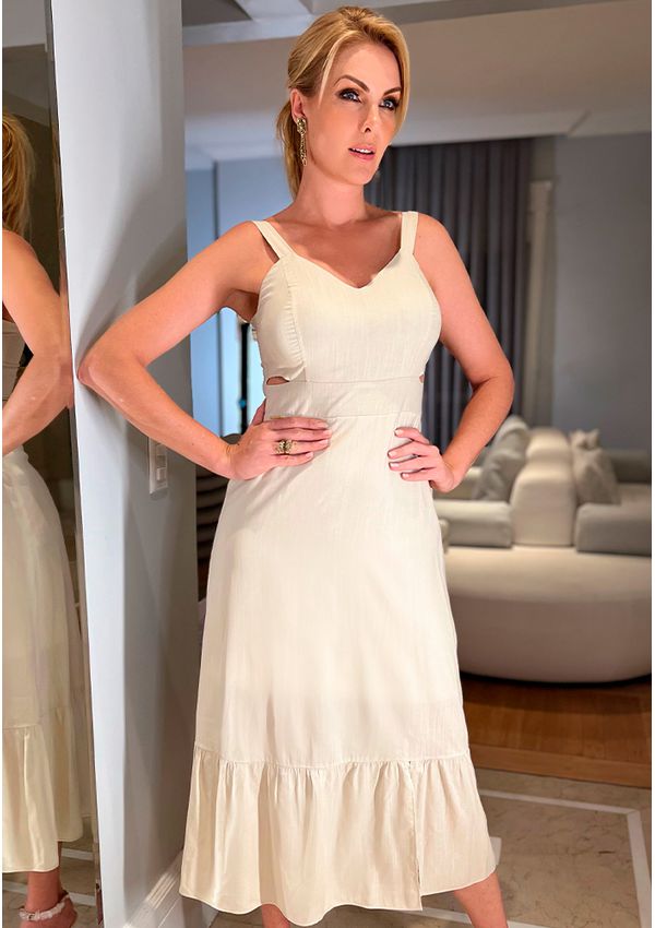 VESTIDO TRICOLINE NATURE