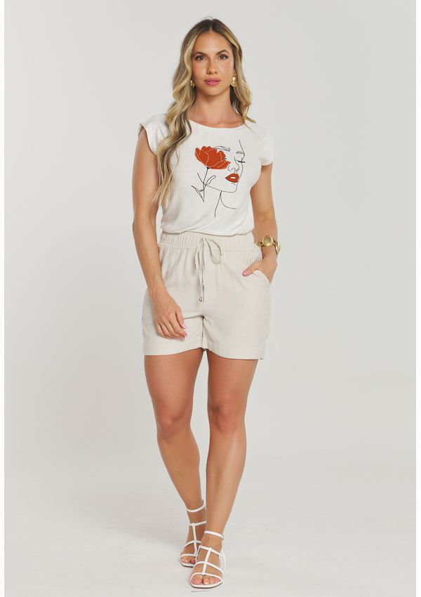 T-SHIRT FLOR ROSTO
