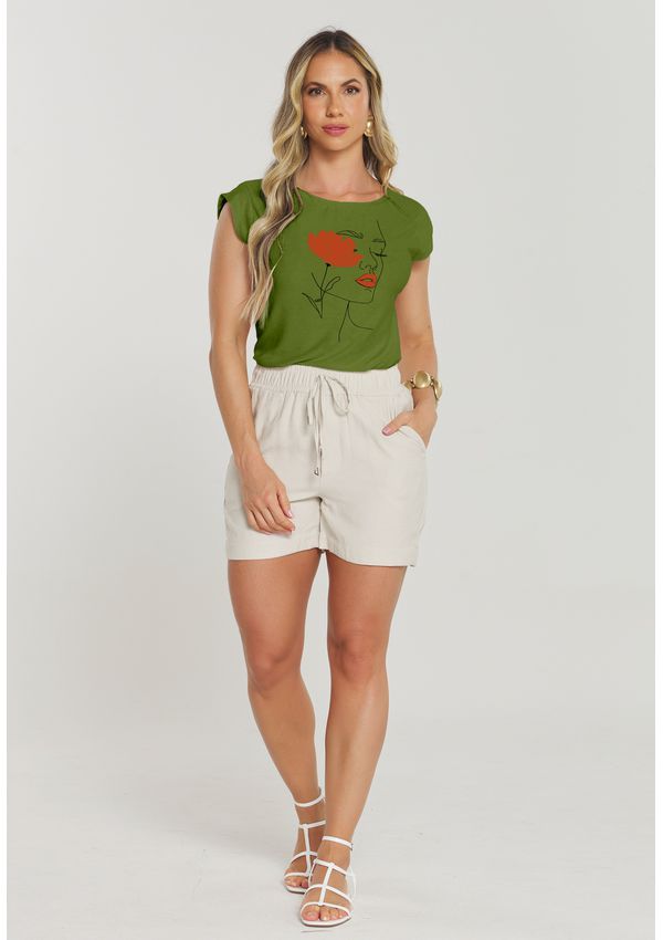 T-SHIRT FLOR ROSTO