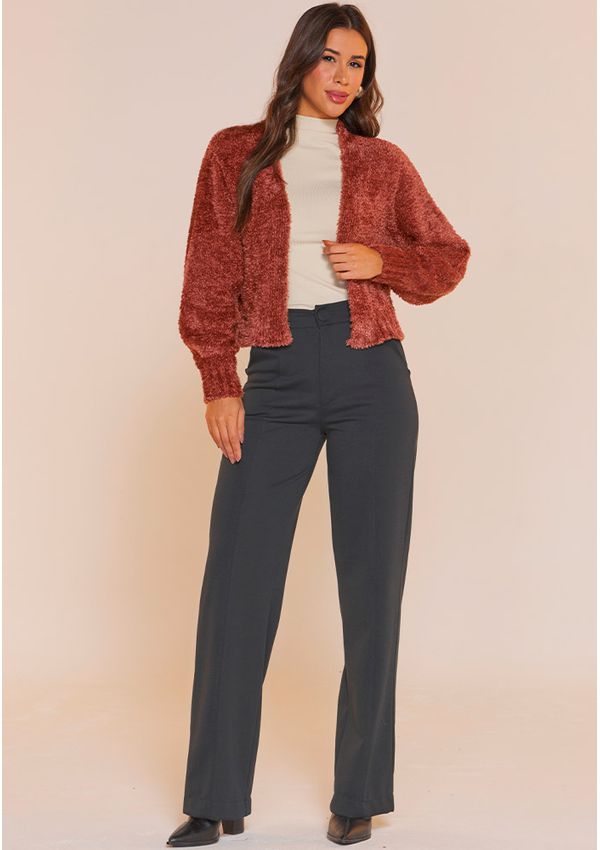 CASACO TRICÔ SOFT CURTO