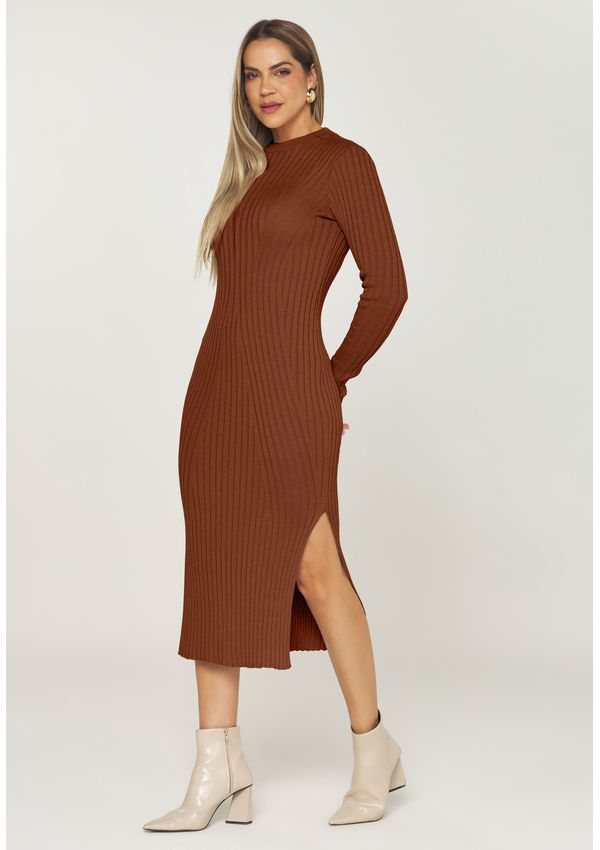 VESTIDO TRICÔ CANELADO YORK