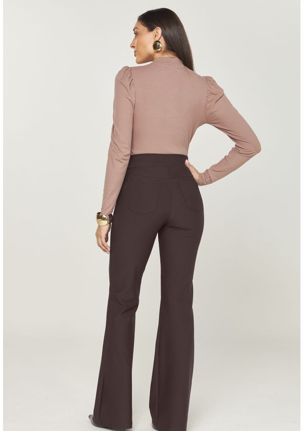 CALÇA FLARE CONFORT FIT