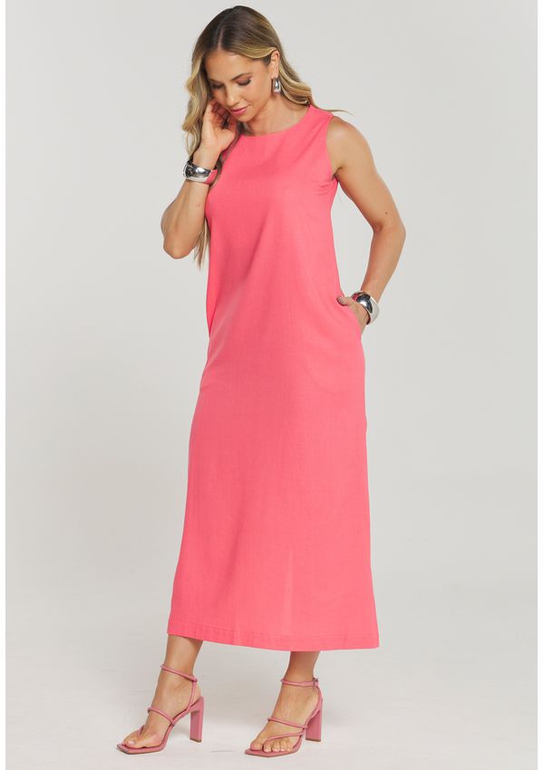 VESTIDO LINHO CASUAL