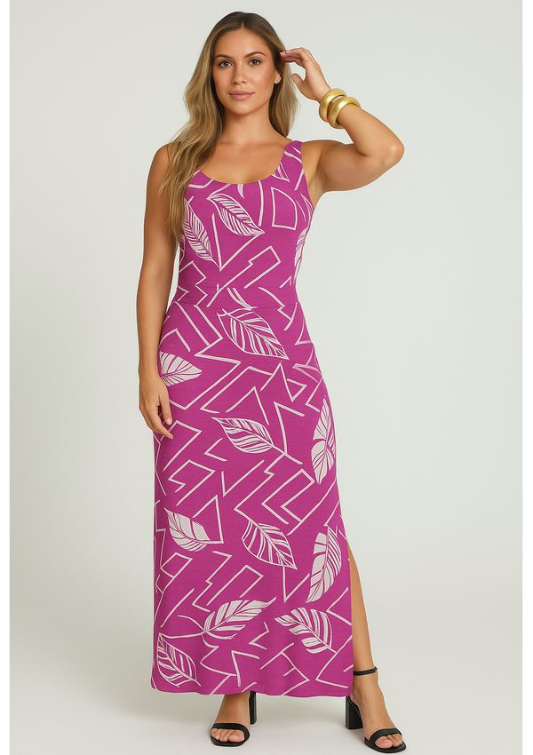 VESTIDO LONGO ESTAMPADO