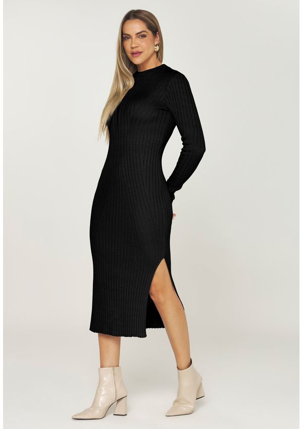 VESTIDO TRICÔ CANELADO YORK