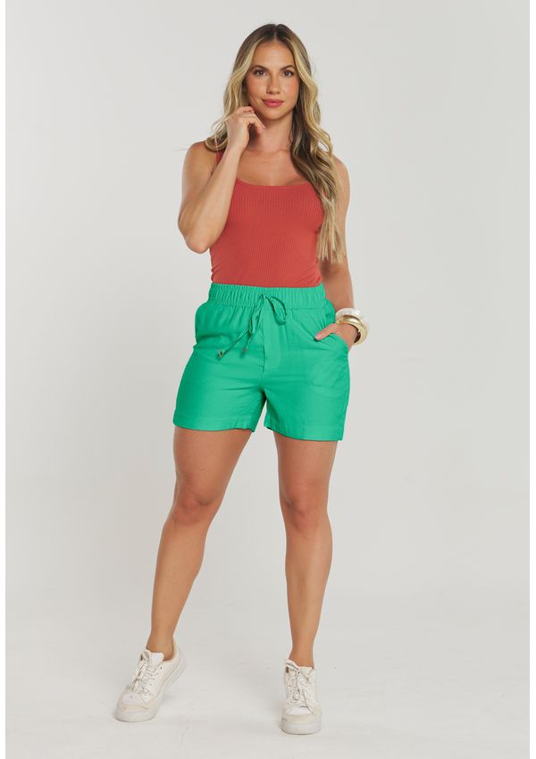 SHORT TWILL ELÁSTICO