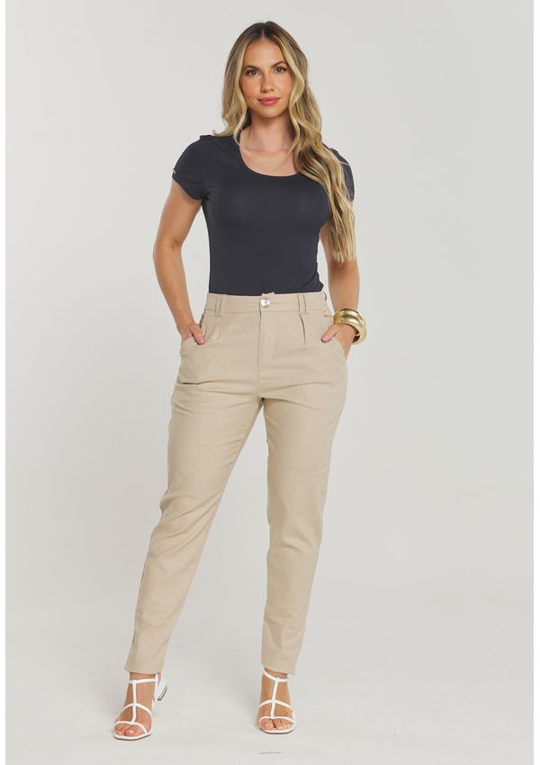 CALÇA LINHO ALFAIATARIA