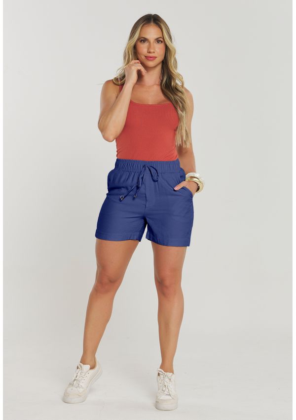 SHORT TWILL ELÁSTICO