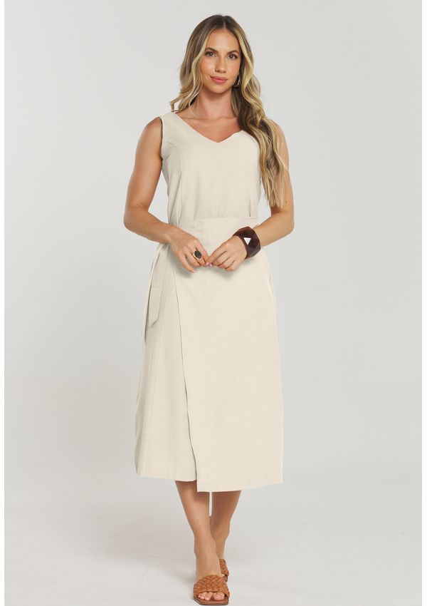 VESTIDO C/ TRANSPASSE