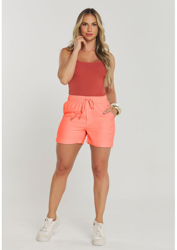 SHORT TWILL ELÁSTICO