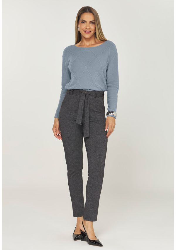 PULL PLUMA DECOTE CANOA