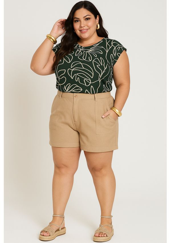 T-SHIRT ESTAMPADA PLUS