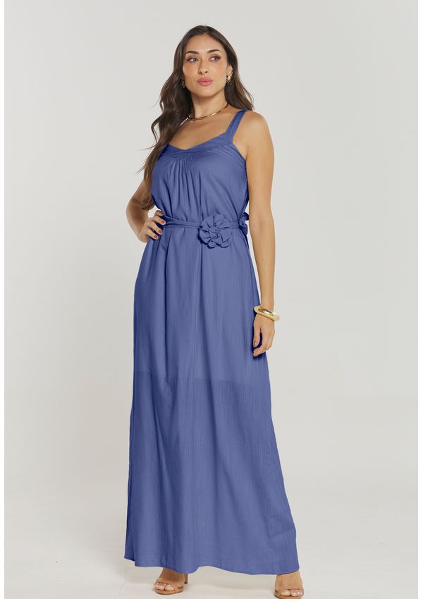 VESTIDO FLOR CINTO