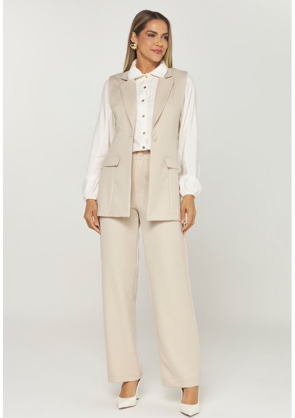 COLETE ALFAIATARIA ALONGADO