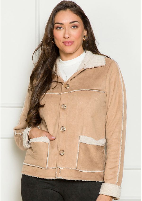 JAQUETA SUEDE DUBLADO