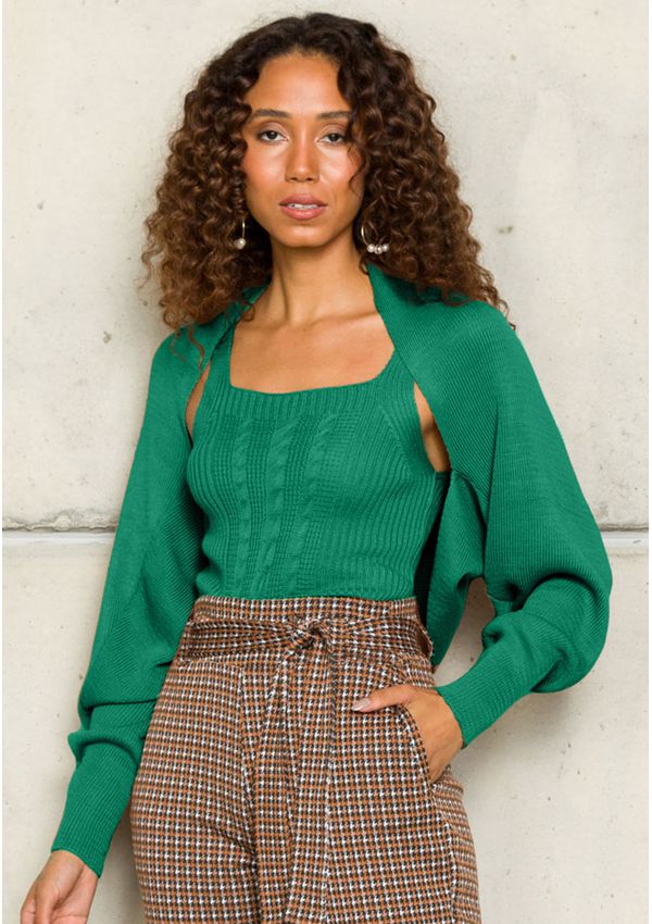 BLUSA SOBREPOSIÇÃO MANGUITA